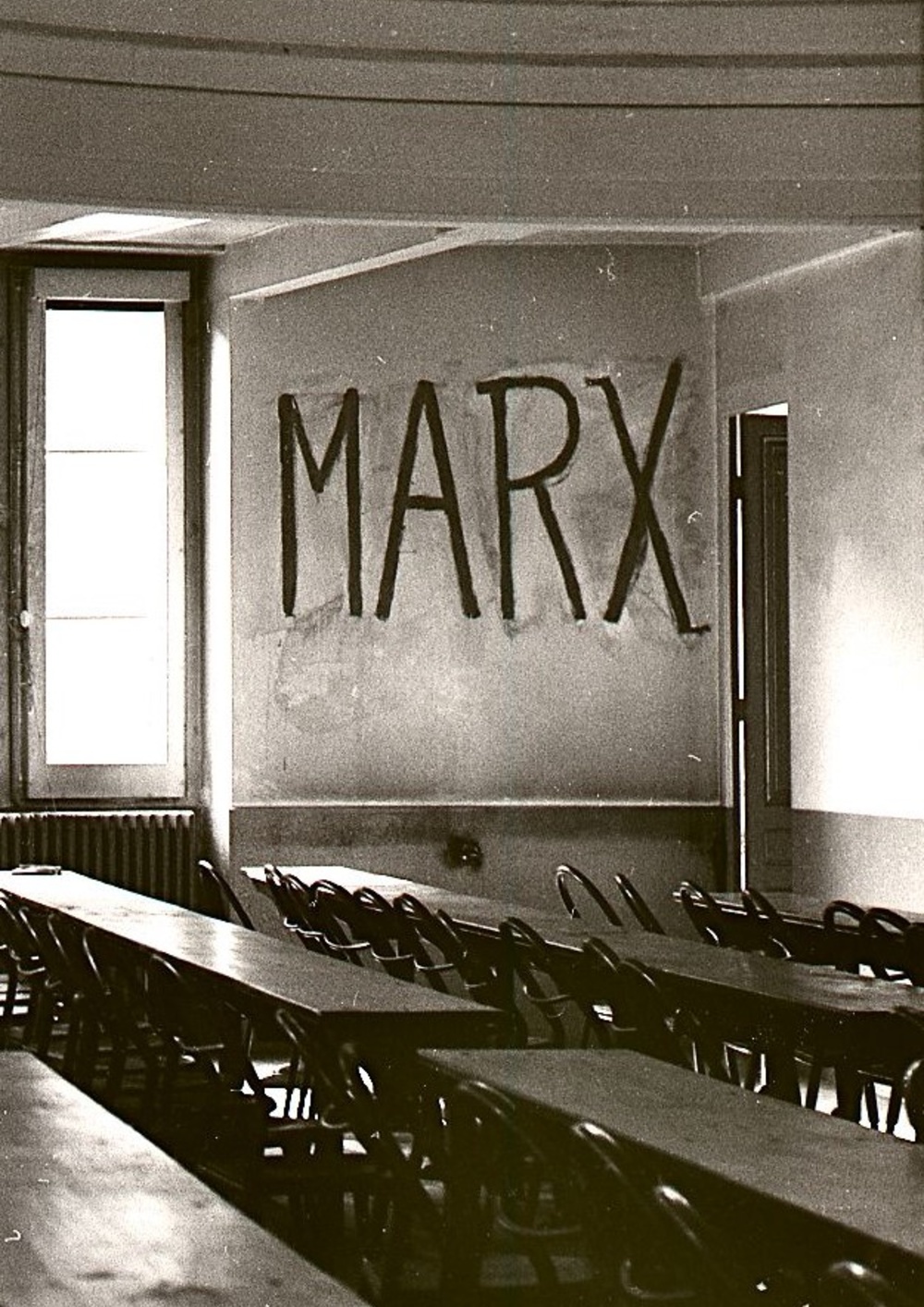 Klassenkampf, Karl Marx und die Universität - auch während des Mai 1968 ein Thema.