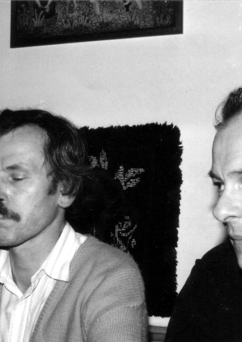 Wolfgang Pohrt und Klaus Bittermann 1994 in Wien