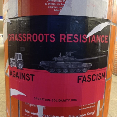 Grassroots Resistance Against Fascism - Poster 